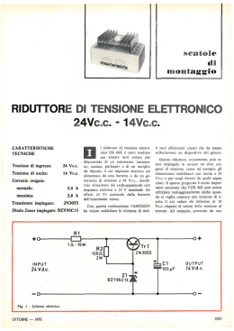 Amtron UK602 - Voltage reducer 24Vdc 14Vdc