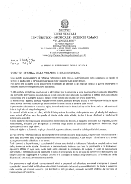 , LICEI STATALI , LINGUISTICO a MUSICALE H SCIENZE UMANE
