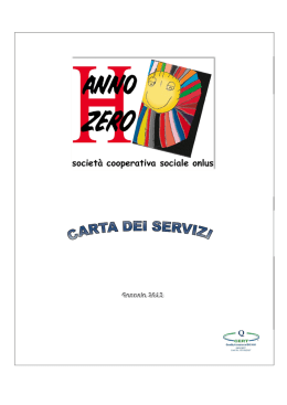 scarica carta servizi - H