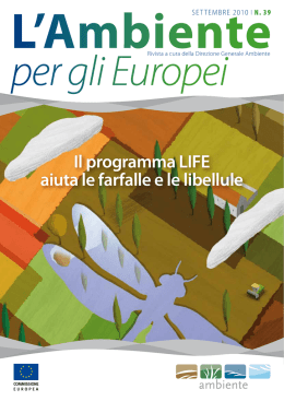Il programma LIFE aiuta le farfalle e le libellule