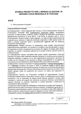 Tutto Adesso - Confcooperative Toscana