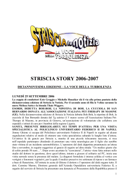 striscia story 2006-2007