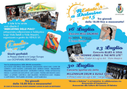 Opuscolo - Associazione OPEC Dalmine