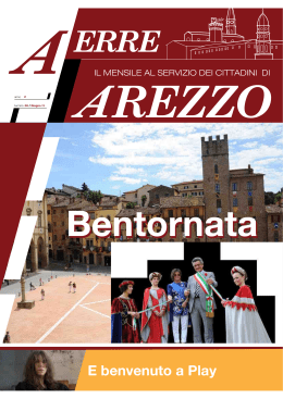 E benvenuto a Play - Azienda Usl 8 Arezzo