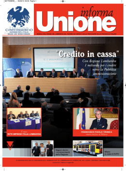 Numero 8 - Unione Confcommercio Milano