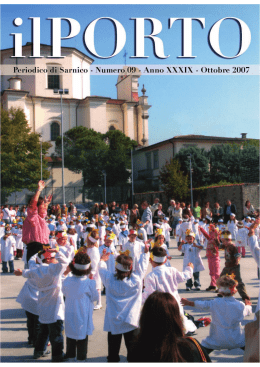 Ottobre - Parrocchia di Sarnico Bergamo