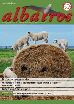 Sperimentazione animale - Aktionsgemeinschaft Schweizer