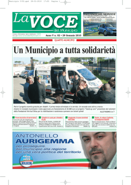 La voce del municipio