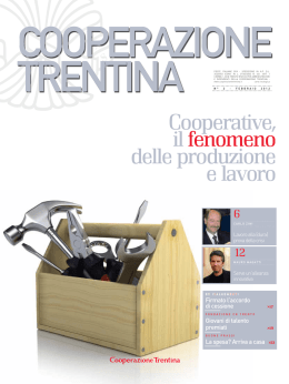 Cooperative, ilfenomeno delle produzione e lavoro