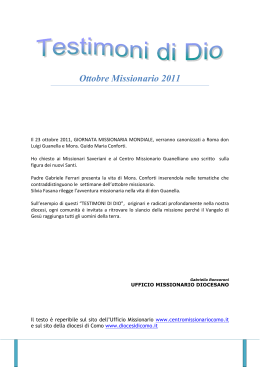 Telefonata della Gabriella Roncoroni