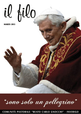 numero di marzo - Home Page - Comunit&agrave; Pastorale Beato Carlo