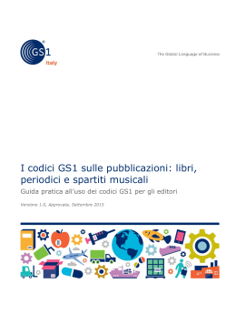 I codici GS1 per le pubblicazioni