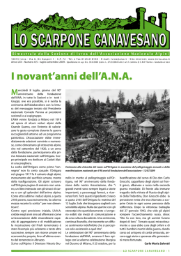 Luglio 2009 - ANA Sezione di Ivrea