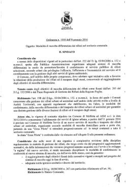 Scarica Allegato - Comune di Molfetta