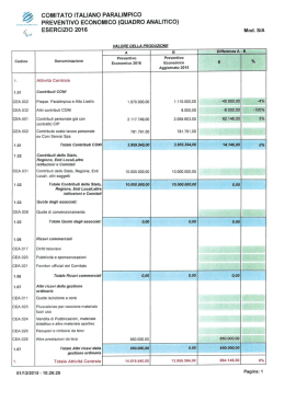 PREVENTIVO ECONOMICO (Analitico)