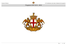 Stato attuazione al 31/12/2013 Relazione