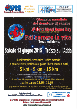 Volantino - Comune di Trezzo sull`Adda