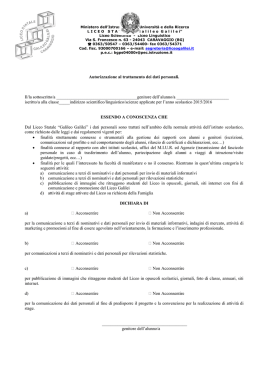 Ai sigg - Liceo Galilei