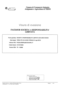 visura ordinaria aggiornata