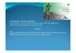 Diapositiva 1 - Associazione ANIMO