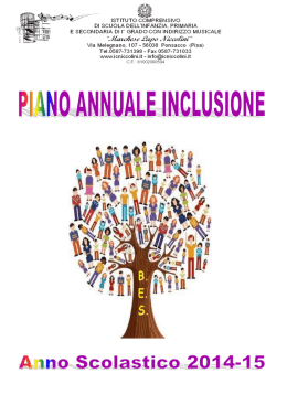 scuola secondaria - classi 1 - istituto comprensivo &ldquo;niccolini&rdquo;