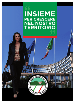 Sonnino con Me in Regione Lazio