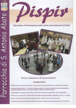 24 / 2012 - Parrocchia Sant`Antonio a Trebbia