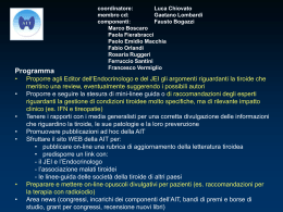 Diapositiva 1 - Associazione Italiana della Tiroide