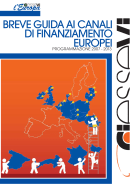 breve guida ai canali di finanziamento europei