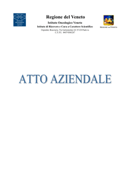 Atto Aziendale 2014