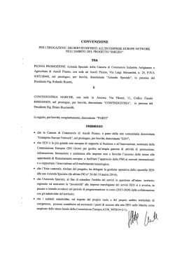Convenzione EEN - Confindustria Marche