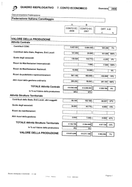 Page 1 }) QUADRO RIEPILOGATIVO 7. CONTO ECONOMICO
