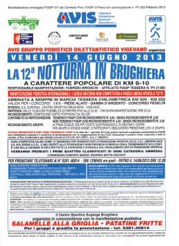 volantino - GSD VTV Abbiategrasso