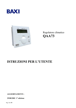 Manuale uso QAA73