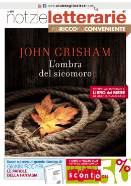 Catalogo Elettronico Notizie Letterarie n.691 - Marzo 2014