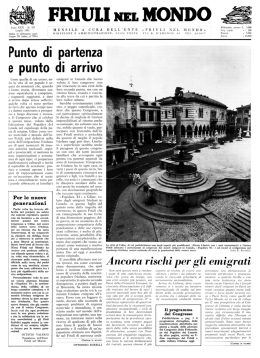 friuu nel mondo - Ente Friuli nel Mondo