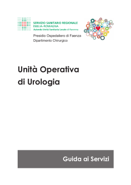 Unità Operativa di Urologia - AUSL Romagna