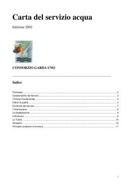 Carta dei servizi - Comune di Desenzano del Garda