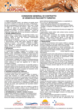 vedi tabella - Oceania Explorer