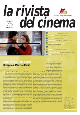 Scarica il PDF - Museo Nazionale del Cinema