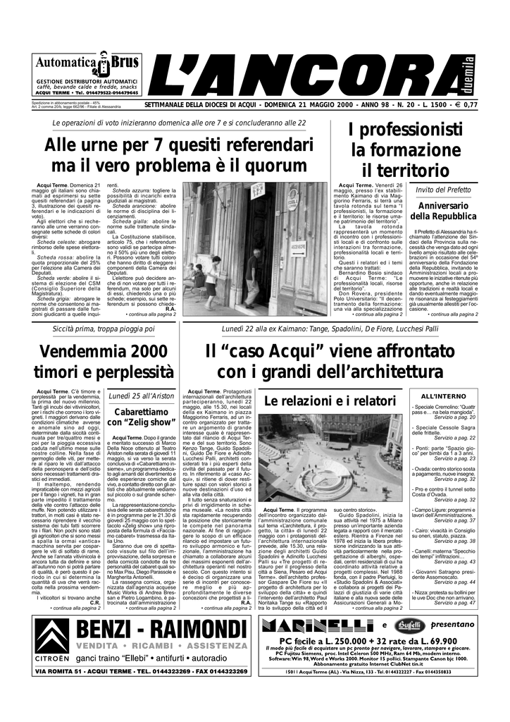 La Colonia Reno e Sally datazione