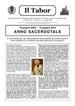 Tabor 68 - Altervista