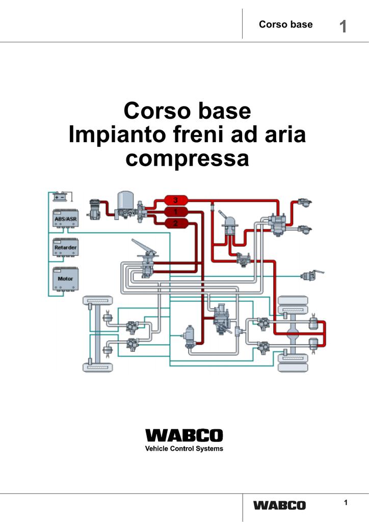 Impianti Di Frenatura Ad Aria Compressa.Corso Base Impianto Freni Ad Aria Compressa