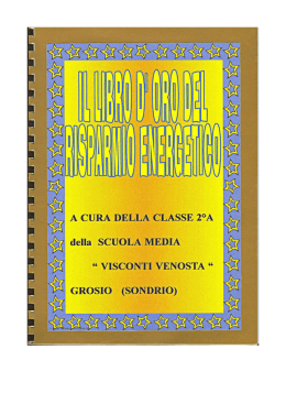 Opuscolo informativo scuole grosio