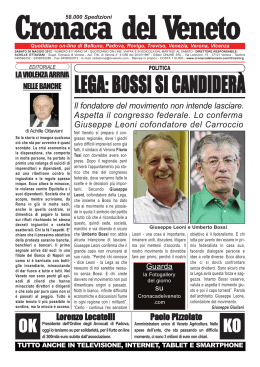 Cronaca del Veneto