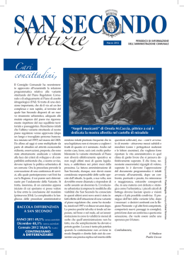 Marzo 2012 San Secondo Notizie