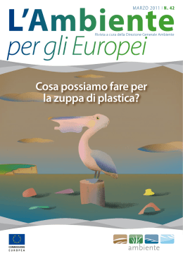 Cosa possiamo fare per la zuppa di plastica?