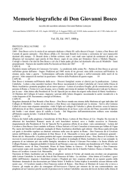 Memorie biografiche di Don Giovanni Bosco. Vol. IX, Ed. 1917