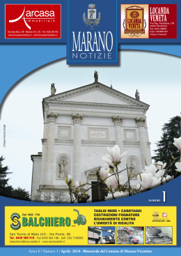 marano notizie 4_10b.indd - Comune di Marano Vicentino
