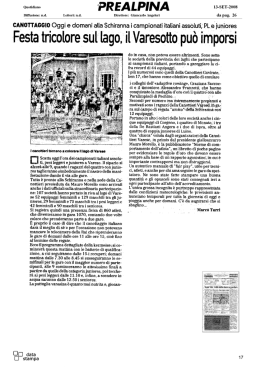 prealpina - Federazione Italiana Canottaggio